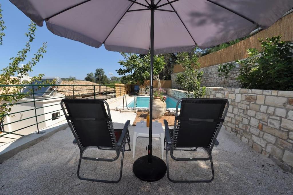 Villa Paxos Adamantia With Private Pool ガイオス エクステリア 写真